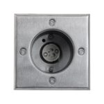 kelvo® KERIA KLV-101-0276 Χωνευτό Φωτιστικό Σποτ Δαπέδου για Λάμπα MR16 με Ντουί GU10 AC 220-240V Αδιάβροχο IP68 IK09 – Ανοξείδωτο Ατσάλι SS316 – Μ11 x Π11 x Υ11.5cm / Q10.4cm