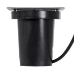 kelvo® KERIA KLV-101-0276 Χωνευτό Φωτιστικό Σποτ Δαπέδου για Λάμπα MR16 με Ντουί GU10 AC 220-240V Αδιάβροχο IP68 IK09 – Ανοξείδωτο Ατσάλι SS316 – Μ11 x Π11 x Υ11.5cm / Q10.4cm