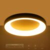 kelvo® SALEM KLV-101-0277 Φωτιστικό Οροφής LED 75W 7500lm 120° AC 220-240V IP20 Ρυθμιζόμενο Λευκό CCT με Χειριστήριο από 2700K έως 6000K Dimmable – Lumileds SMD Chip – Μαύρο Ματ – Μ45 x Π45 x Υ9.5cm – 3 Χρόνια Εγγύηση