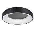 kelvo® SALEM KLV-101-0277 Φωτιστικό Οροφής LED 75W 7500lm 120° AC 220-240V IP20 Ρυθμιζόμενο Λευκό CCT με Χειριστήριο από 2700K έως 6000K Dimmable – Lumileds SMD Chip – Μαύρο Ματ – Μ45 x Π45 x Υ9.5cm – 3 Χρόνια Εγγύηση