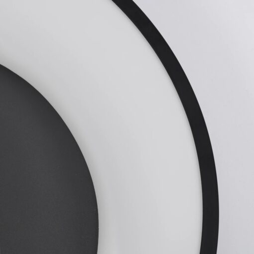 kelvo® SALEM KLV-101-0277 Φωτιστικό Οροφής LED 75W 7500lm 120° AC 220-240V IP20 Ρυθμιζόμενο Λευκό CCT με Χειριστήριο από 2700K έως 6000K Dimmable – Lumileds SMD Chip – Μαύρο Ματ – Μ45 x Π45 x Υ9.5cm – 3 Χρόνια Εγγύηση