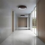 kelvo® SALEM KLV-101-0280 Φωτιστικό Οροφής LED 75W 7500lm 120° AC 220-240V IP20 Ρυθμιζόμενο Λευκό CCT με Χειριστήριο από 2700K έως 6000K Dimmable – Lumileds SMD Chip – Καφέ Ματ – Μ45 x Π45 x Υ9.5cm – 3 Χρόνια Εγγύηση