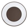 kelvo® SALEM KLV-101-0280 Φωτιστικό Οροφής LED 75W 7500lm 120° AC 220-240V IP20 Ρυθμιζόμενο Λευκό CCT με Χειριστήριο από 2700K έως 6000K Dimmable – Lumileds SMD Chip – Καφέ Ματ – Μ45 x Π45 x Υ9.5cm – 3 Χρόνια Εγγύηση
