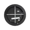 kelvo® SALEM KLV-101-0281 Φωτιστικό Οροφής LED 105W 10500lm 120° AC 220-240V IP20 Ρυθμιζόμενο Λευκό CCT με Χειριστήριο από 2700K έως 6000K Dimmable – Lumileds SMD Chip – Μαύρο Ματ – Μ60 x Π60 x Υ9.5cm – 3 Χρόνια Εγγύηση