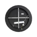 kelvo® SALEM KLV-101-0281 Φωτιστικό Οροφής LED 105W 10500lm 120° AC 220-240V IP20 Ρυθμιζόμενο Λευκό CCT με Χειριστήριο από 2700K έως 6000K Dimmable – Lumileds SMD Chip – Μαύρο Ματ – Μ60 x Π60 x Υ9.5cm – 3 Χρόνια Εγγύηση
