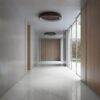 kelvo® SALEM KLV-101-0284 Φωτιστικό Οροφής LED 105W 10500lm 120° AC 220-240V IP20 Ρυθμιζόμενο Λευκό CCT με Χειριστήριο από 2700K έως 6000K Dimmable – Lumileds SMD Chip – Καφέ Ματ – Μ60 x Π60 x Υ9.5cm – 3 Χρόνια Εγγύηση