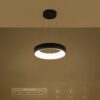 kelvo® SALEM KLV-101-0285 Κρεμαστό Φωτιστικό Οροφής LED 75W 7500lm 120° AC 220-240V IP20 Ρυθμιζόμενο Λευκό CCT με Χειριστήριο από 2700K έως 6000K Dimmable – Lumileds SMD Chip – Μαύρο Ματ – Μ45 x Π45 x Υ6cm – 3 Χρόνια Εγγύηση
