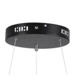 kelvo® SALEM KLV-101-0285 Κρεμαστό Φωτιστικό Οροφής LED 75W 7500lm 120° AC 220-240V IP20 Ρυθμιζόμενο Λευκό CCT με Χειριστήριο από 2700K έως 6000K Dimmable – Lumileds SMD Chip – Μαύρο Ματ – Μ45 x Π45 x Υ6cm – 3 Χρόνια Εγγύηση
