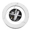 kelvo® SALEM KLV-101-0285 Κρεμαστό Φωτιστικό Οροφής LED 75W 7500lm 120° AC 220-240V IP20 Ρυθμιζόμενο Λευκό CCT με Χειριστήριο από 2700K έως 6000K Dimmable – Lumileds SMD Chip – Μαύρο Ματ – Μ45 x Π45 x Υ6cm – 3 Χρόνια Εγγύηση