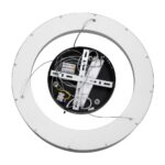 kelvo® SALEM KLV-101-0285 Κρεμαστό Φωτιστικό Οροφής LED 75W 7500lm 120° AC 220-240V IP20 Ρυθμιζόμενο Λευκό CCT με Χειριστήριο από 2700K έως 6000K Dimmable – Lumileds SMD Chip – Μαύρο Ματ – Μ45 x Π45 x Υ6cm – 3 Χρόνια Εγγύηση