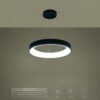 kelvo® SALEM KLV-101-0289 Κρεμαστό Φωτιστικό Οροφής LED 105W 10500lm 120° AC 220-240V IP20 Ρυθμιζόμενο Λευκό CCT με Χειριστήριο από 2700K έως 6000K Dimmable – Lumileds SMD Chip – Μαύρο Ματ – Μ60 x Π60 x Υ6cm – 3 Χρόνια Εγγύηση