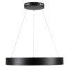 kelvo® SALEM KLV-101-0289 Κρεμαστό Φωτιστικό Οροφής LED 105W 10500lm 120° AC 220-240V IP20 Ρυθμιζόμενο Λευκό CCT με Χειριστήριο από 2700K έως 6000K Dimmable – Lumileds SMD Chip – Μαύρο Ματ – Μ60 x Π60 x Υ6cm – 3 Χρόνια Εγγύηση