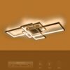 kelvo® QUADRA KLV-101-0293 Φωτιστικό Οροφής LED 100W 10000lm 120° AC 220-240V IP20 Ρυθμιζόμενο Λευκό CCT με Χειριστήριο από 2700K έως 6000K Dimmable – Lumileds SMD Chip – Μαύρο Ματ – Μ85 x Π45 x Υ9cm – 3 Χρόνια Εγγύηση