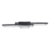 kelvo® QUADRA KLV-101-0293 Φωτιστικό Οροφής LED 100W 10000lm 120° AC 220-240V IP20 Ρυθμιζόμενο Λευκό CCT με Χειριστήριο από 2700K έως 6000K Dimmable – Lumileds SMD Chip – Μαύρο Ματ – Μ85 x Π45 x Υ9cm – 3 Χρόνια Εγγύηση