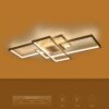 kelvo® QUADRA KLV-101-0294 Φωτιστικό Οροφής LED 100W 10000lm 120° AC 220-240V IP20 Ρυθμιζόμενο Λευκό CCT με Χειριστήριο από 2700K έως 6000K Dimmable – Lumileds SMD Chip – Λευκό Ματ – Μ85 x Π45 x Υ9cm – 3 Χρόνια Εγγύηση