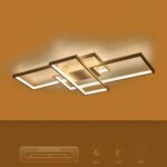 kelvo® QUADRA KLV-101-0294 Φωτιστικό Οροφής LED 100W 10000lm 120° AC 220-240V IP20 Ρυθμιζόμενο Λευκό CCT με Χειριστήριο από 2700K έως 6000K Dimmable – Lumileds SMD Chip – Λευκό Ματ – Μ85 x Π45 x Υ9cm – 3 Χρόνια Εγγύηση