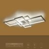 kelvo® QUADRA KLV-101-0294 Φωτιστικό Οροφής LED 100W 10000lm 120° AC 220-240V IP20 Ρυθμιζόμενο Λευκό CCT με Χειριστήριο από 2700K έως 6000K Dimmable – Lumileds SMD Chip – Λευκό Ματ – Μ85 x Π45 x Υ9cm – 3 Χρόνια Εγγύηση