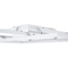 kelvo® QUADRA KLV-101-0294 Φωτιστικό Οροφής LED 100W 10000lm 120° AC 220-240V IP20 Ρυθμιζόμενο Λευκό CCT με Χειριστήριο από 2700K έως 6000K Dimmable – Lumileds SMD Chip – Λευκό Ματ – Μ85 x Π45 x Υ9cm – 3 Χρόνια Εγγύηση