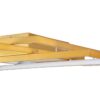 kelvo® QUADRA KLV-101-0298 Φωτιστικό Οροφής LED 120W 12000lm 120° AC 220-240V IP20 Ρυθμιζόμενο Λευκό CCT με Χειριστήριο από 2700K έως 6000K Dimmable – Lumileds SMD Chip – Σαμπανιζέ Χρυσό Ματ – Μ105 x Π60 x Υ9cm – 3 Χρόνια Εγγύηση