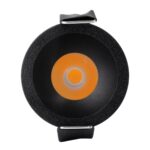 kelvo® DOT KLV-101-0299 Χωνευτό Φωτιστικό Downlight Σποτ LED 5W 625lm 38° AC 220-240V IP20 Θερμό Λευκό 2700K – Bridgelux COB Chip & TÜV SÜD Driver – Μαύρο Ματ – Μ4 x Π4 x Υ5.9cm / Q3.5cm – 5 Χρόνια Εγγύηση