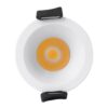 kelvo® DOT KLV-101-0304 Χωνευτό Φωτιστικό Downlight Σποτ LED 5W 650lm 38° AC 220-240V IP20 Φυσικό Λευκό 4500K – Bridgelux COB Chip & TÜV SÜD Driver – Λευκό Ματ – Μ4 x Π4 x Υ5.9cm / Q3.5cm – 5 Χρόνια Εγγύηση