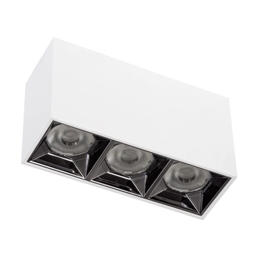 kelvo® LUMINAR KLV-101-0330 Φωτιστικό Downlight Σποτ LED 12W 1680lm 36° AC 220-240V IP20 Φυσικό Λευκό 4500K – Osram SMD Chip & TÜV SÜD Driver – Λευκό Ματ – Μ11.8 x Π4.2 x Υ6.6cm – 5 Χρόνια Εγγύηση