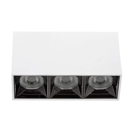 kelvo® LUMINAR KLV-101-0330 Φωτιστικό Downlight Σποτ LED 12W 1680lm 36° AC 220-240V IP20 Φυσικό Λευκό 4500K – Osram SMD Chip & TÜV SÜD Driver – Λευκό Ματ – Μ11.8 x Π4.2 x Υ6.6cm – 5 Χρόνια Εγγύηση