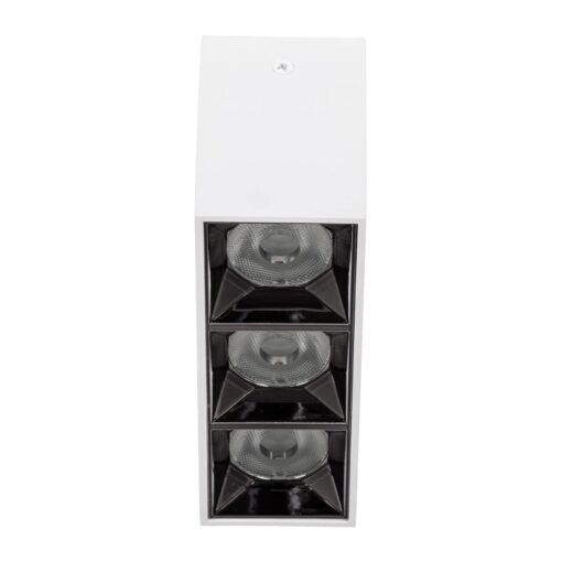 kelvo® LUMINAR KLV-101-0330 Φωτιστικό Downlight Σποτ LED 12W 1680lm 36° AC 220-240V IP20 Φυσικό Λευκό 4500K – Osram SMD Chip & TÜV SÜD Driver – Λευκό Ματ – Μ11.8 x Π4.2 x Υ6.6cm – 5 Χρόνια Εγγύηση