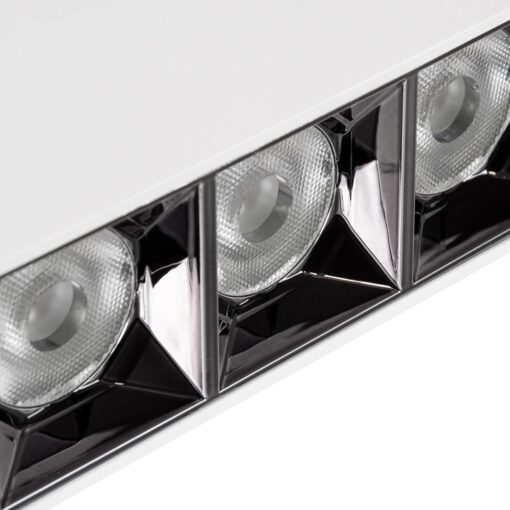 kelvo® LUMINAR KLV-101-0330 Φωτιστικό Downlight Σποτ LED 12W 1680lm 36° AC 220-240V IP20 Φυσικό Λευκό 4500K – Osram SMD Chip & TÜV SÜD Driver – Λευκό Ματ – Μ11.8 x Π4.2 x Υ6.6cm – 5 Χρόνια Εγγύηση
