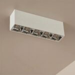kelvo® LUMINAR KLV-101-0334 Φωτιστικό Downlight Σποτ LED 20W 2800lm 36° AC 220-240V IP20 Φυσικό Λευκό 4500K – Osram SMD Chip & TÜV SÜD Driver – Λευκό Ματ – Μ19.5 x Π4.2 x Υ6.6cm – 5 Χρόνια Εγγύηση