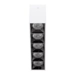 kelvo® LUMINAR KLV-101-0334 Φωτιστικό Downlight Σποτ LED 20W 2800lm 36° AC 220-240V IP20 Φυσικό Λευκό 4500K – Osram SMD Chip & TÜV SÜD Driver – Λευκό Ματ – Μ19.5 x Π4.2 x Υ6.6cm – 5 Χρόνια Εγγύηση