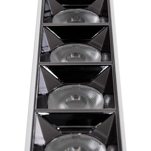 kelvo® LUMINAR KLV-101-0334 Φωτιστικό Downlight Σποτ LED 20W 2800lm 36° AC 220-240V IP20 Φυσικό Λευκό 4500K – Osram SMD Chip & TÜV SÜD Driver – Λευκό Ματ – Μ19.5 x Π4.2 x Υ6.6cm – 5 Χρόνια Εγγύηση