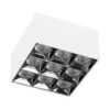 kelvo® LUMINAR KLV-101-0342 Φωτιστικό Downlight Σποτ LED 30W 4200lm 36° AC 220-240V IP20 Φυσικό Λευκό 4500K – Osram SMD Chip & TÜV SÜD Driver – Λευκό Ματ – Μ12 x Π12 x Υ6.6cm – 5 Χρόνια Εγγύηση