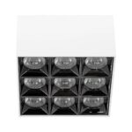 kelvo® LUMINAR KLV-101-0342 Φωτιστικό Downlight Σποτ LED 30W 4200lm 36° AC 220-240V IP20 Φυσικό Λευκό 4500K – Osram SMD Chip & TÜV SÜD Driver – Λευκό Ματ – Μ12 x Π12 x Υ6.6cm – 5 Χρόνια Εγγύηση