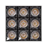 kelvo® LUMINAR KLV-101-0342 Φωτιστικό Downlight Σποτ LED 30W 4200lm 36° AC 220-240V IP20 Φυσικό Λευκό 4500K – Osram SMD Chip & TÜV SÜD Driver – Λευκό Ματ – Μ12 x Π12 x Υ6.6cm – 5 Χρόνια Εγγύηση