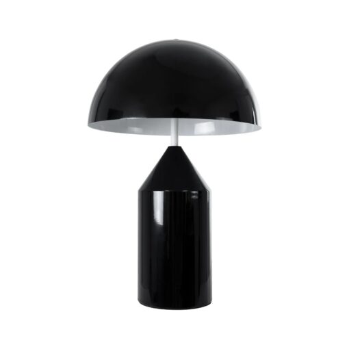kelvo® URANUS KLV-101-0371 Επιτραπέζιο Φωτιστικό Πορτατίφ για 2 Λάμπες με Ντουί E27 AC 220-240V IP20 – Μαύρο Ματ – Μ35 x Π35 x Υ54cm