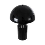 kelvo® URANUS KLV-101-0371 Επιτραπέζιο Φωτιστικό Πορτατίφ για 2 Λάμπες με Ντουί E27 AC 220-240V IP20 – Μαύρο Ματ – Μ35 x Π35 x Υ54cm
