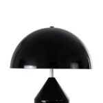 kelvo® URANUS KLV-101-0371 Επιτραπέζιο Φωτιστικό Πορτατίφ για 2 Λάμπες με Ντουί E27 AC 220-240V IP20 – Μαύρο Ματ – Μ35 x Π35 x Υ54cm
