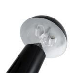 kelvo® URANUS KLV-101-0371 Επιτραπέζιο Φωτιστικό Πορτατίφ για 2 Λάμπες με Ντουί E27 AC 220-240V IP20 – Μαύρο Ματ – Μ35 x Π35 x Υ54cm