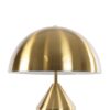 kelvo® URANUS KLV-101-0372 Επιτραπέζιο Φωτιστικό Πορτατίφ για 2 Λάμπες με Ντουί E27 AC 220-240V IP20 – Χρυσό Πλατίνα – Μ35 x Π35 x Υ54cm