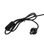 kelvo® URANUS KLV-101-0372 Επιτραπέζιο Φωτιστικό Πορτατίφ για 2 Λάμπες με Ντουί E27 AC 220-240V IP20 – Χρυσό Πλατίνα – Μ35 x Π35 x Υ54cm
