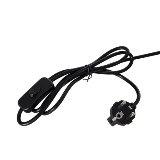 kelvo® URANUS KLV-101-0372 Επιτραπέζιο Φωτιστικό Πορτατίφ για 2 Λάμπες με Ντουί E27 AC 220-240V IP20 – Χρυσό Πλατίνα – Μ35 x Π35 x Υ54cm
