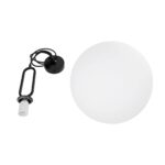 kelvo® BELLISSIMO KLV-101-0375 Κρεμαστό Φωτιστικό Οροφής για Λάμπα με Ντουί E27 AC 220-240V IP20 – Μαύρο Ματ & Λευκό – Μ40 x Π40 x Υ62cm