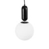 kelvo® ESTETICO KLV-101-0379 Κρεμαστό Φωτιστικό Οροφής για Λάμπα με Ντουί E27 AC 220-240V IP20 – Μαύρο Ματ & Λευκό – Μ20 x Π20 x Υ38cm