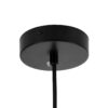 kelvo® ESTETICO KLV-101-0379 Κρεμαστό Φωτιστικό Οροφής για Λάμπα με Ντουί E27 AC 220-240V IP20 – Μαύρο Ματ & Λευκό – Μ20 x Π20 x Υ38cm
