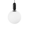 kelvo® ESTETICO KLV-101-0380 Κρεμαστό Φωτιστικό Οροφής για Λάμπα με Ντουί E27 AC 220-240V IP20 – Μαύρο Ματ & Λευκό – Μ30 x Π30 x Υ48cm