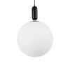 kelvo® ESTETICO KLV-101-0381 Κρεμαστό Φωτιστικό Οροφής για Λάμπα με Ντουί E27 AC 220-240V IP20 – Μαύρο Ματ & Λευκό – Μ40 x Π40 x Υ58cm