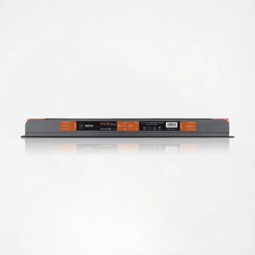 kelvo® PULSE KLV-107-0002 Ultra Slim Τροφοδοτικό/Μετασχηματιστής Class I PELV 75W 3A AC 220-240V σε DC 24V IP20 – Γκρι Ανθρακί Ματ – Μ23 x Π1.9 x Υ2cm – 5 Χρόνια Εγγύηση