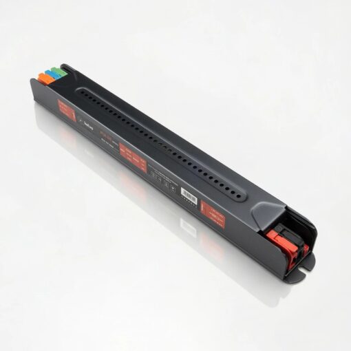 kelvo® PULSE KLV-107-0003 Ultra Slim Τροφοδοτικό/Μετασχηματιστής Class I PELV 100W 4.1A AC 220-240V σε DC 24V IP20 – Γκρι Ανθρακί Ματ – Μ23 x Π2.6 x Υ2.4cm – 5 Χρόνια Εγγύηση