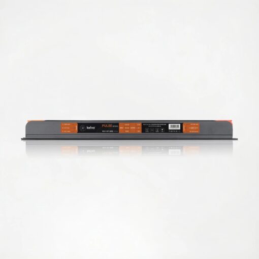 kelvo® PULSE KLV-107-0003 Ultra Slim Τροφοδοτικό/Μετασχηματιστής Class I PELV 100W 4.1A AC 220-240V σε DC 24V IP20 – Γκρι Ανθρακί Ματ – Μ23 x Π2.6 x Υ2.4cm – 5 Χρόνια Εγγύηση